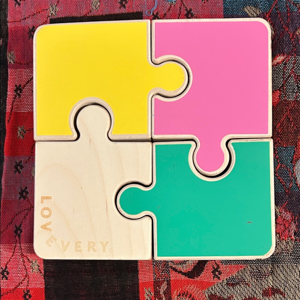 3/$25 Lovevery Wooden Puzzle for Kids